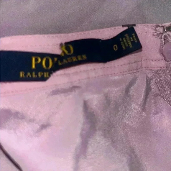 NEW Polo Ralph Lauren Silk Pastel Tie Dye Midi Skirt Size 0 - Picture 6 of 9